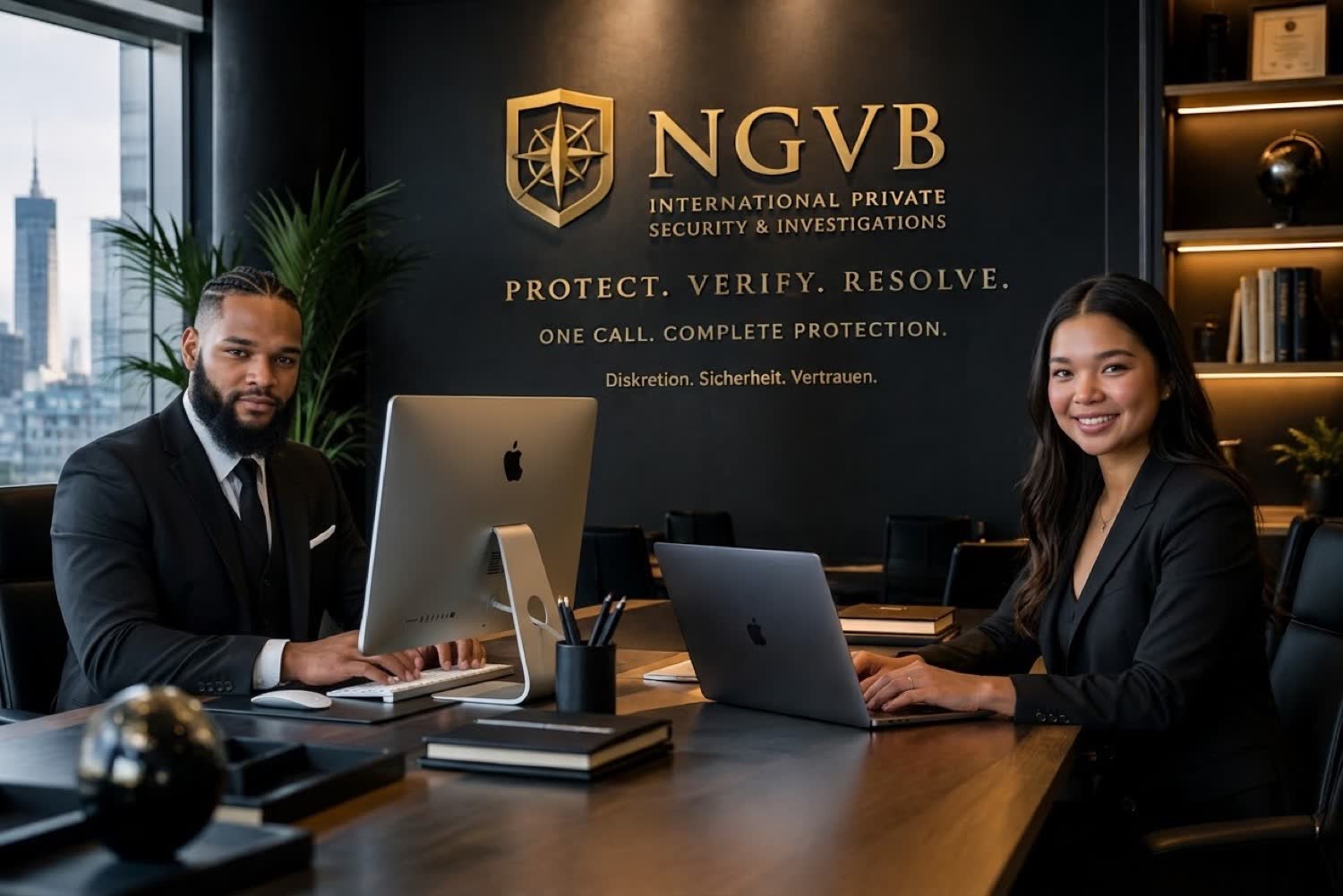 NGVB founders Nils Gerd Victor Brako and Apichaya Brako